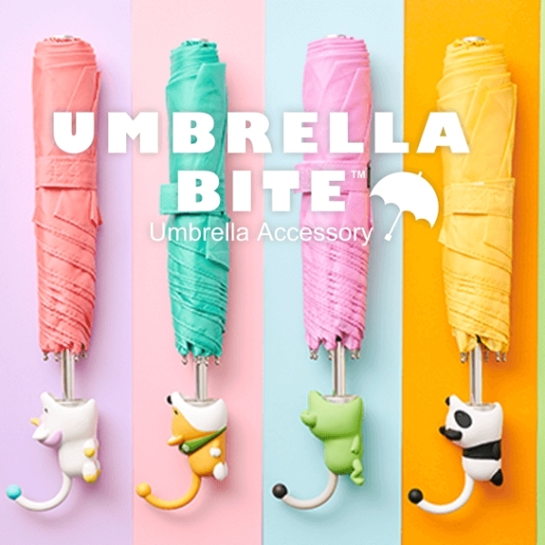 日本設計超萌動物「雨傘柄套」，可愛掛在桌邊就不怕又忘傘在店裡！