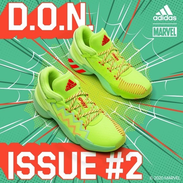 adidas聯手Donovan Mitchell與MARVEL再推簽名戰靴，重磅回歸！