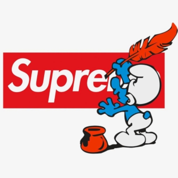 最可愛 Box Logo 將誕生？Supreme x《藍色小精靈》聯名即將正式釋放，網友：「每一款都要買爆！」