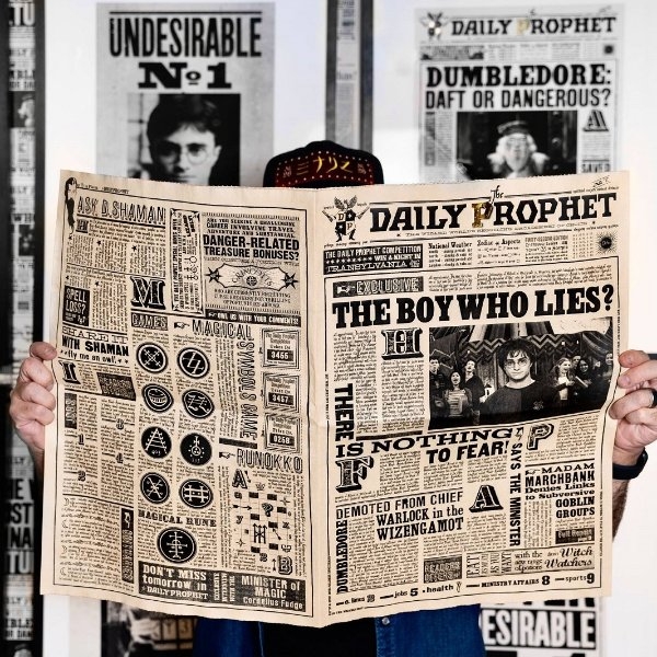 魔法報紙來了！哈利波特《預言家日報》真的買得到，官方正版一份要價 1.5 萬起跳！