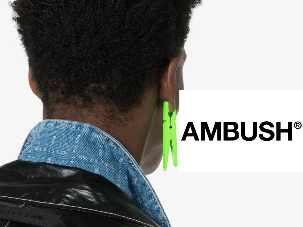 媽媽這不是曬衣夾啦！AMBUSH 推出「木夾造型耳環」這價錢你買單嗎？