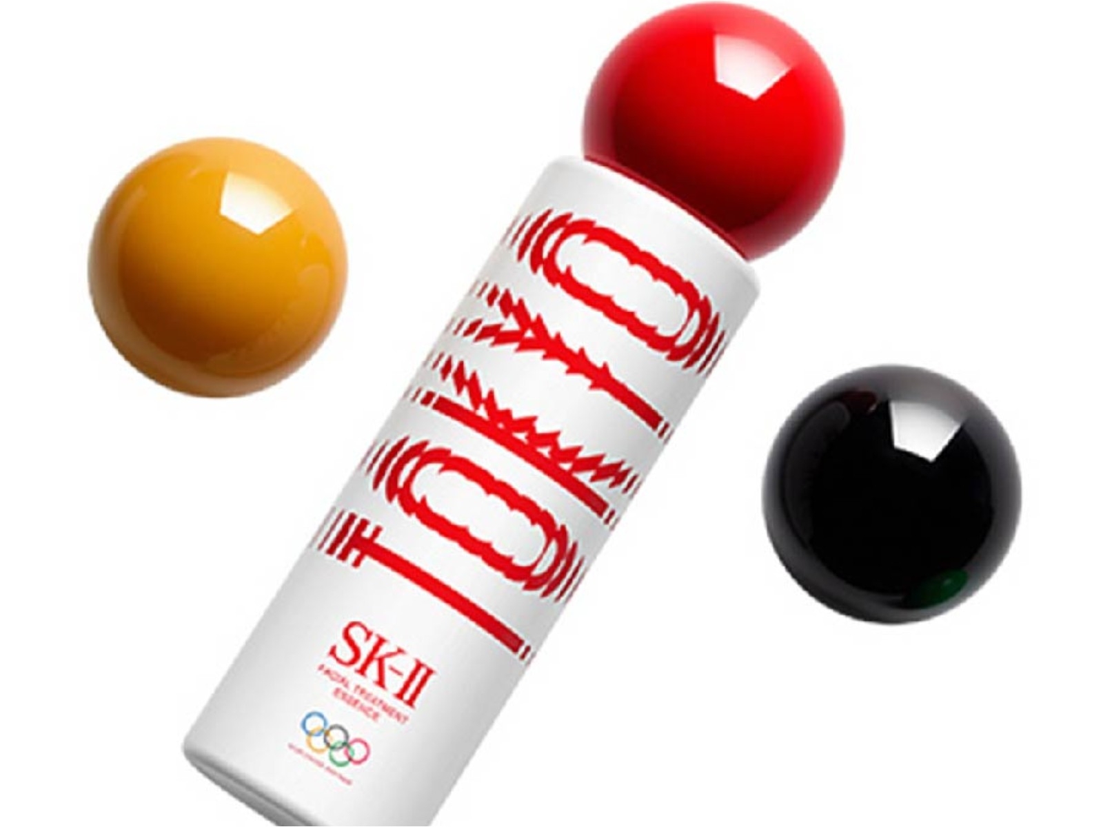 SK-II 青春露推出「奧運球」限定版：經典五環瓶蓋＋震動字體欠收藏！