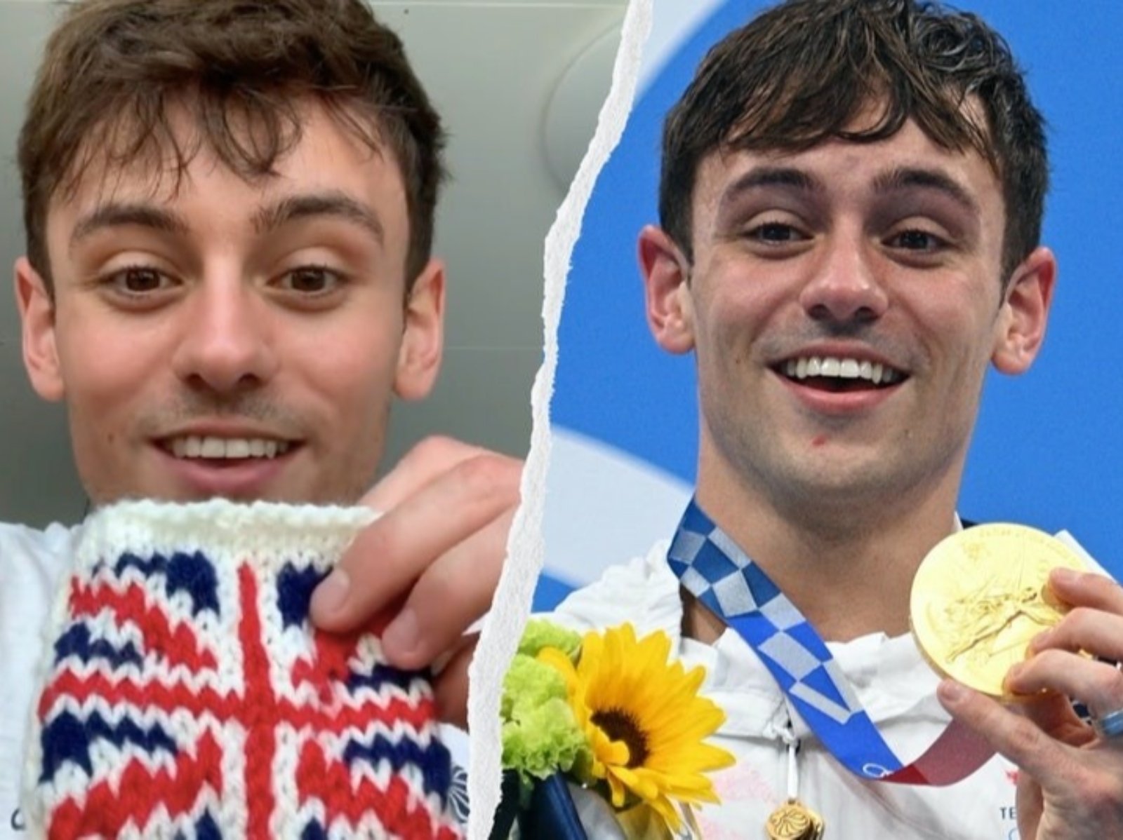 東京奧運／太可愛！英國跳水金童 Tom Daley 為奧運金牌親自縫製「國旗毛線袋」防撞！