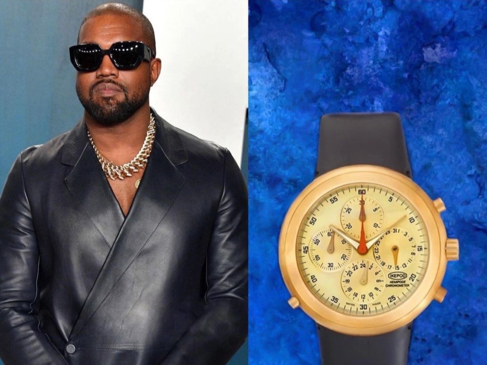 Kanye West 除了勞力士、AP 名錶之外，還中意 Apple Watch 的前身 IKEPOD ！