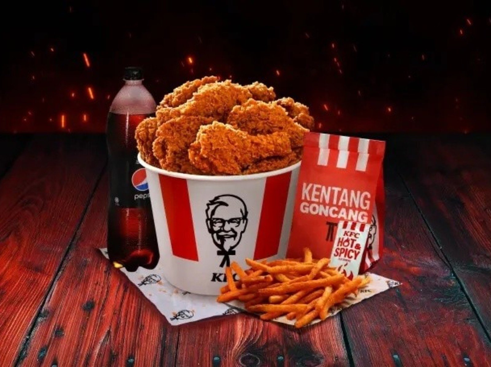 KFC 肯德基推出「超辣搖搖薯條」& 加倍辣炸雞，保證讓你辣到噴火！