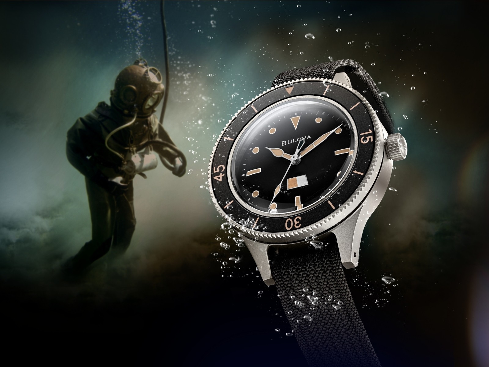 BULOVA隆重推出 Archive 系列復刻版 MIL-SHIPS-W-2181 潛水腕錶