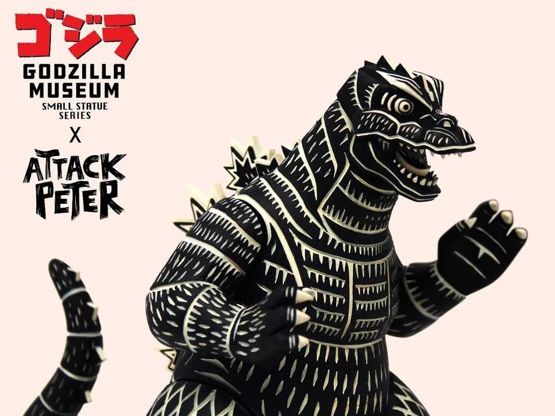 「怪獸之王」哥吉拉最新「黑白藝術家版畫」版本釋出，「全球限量 2,000 隻」超稀有預購開跑！
