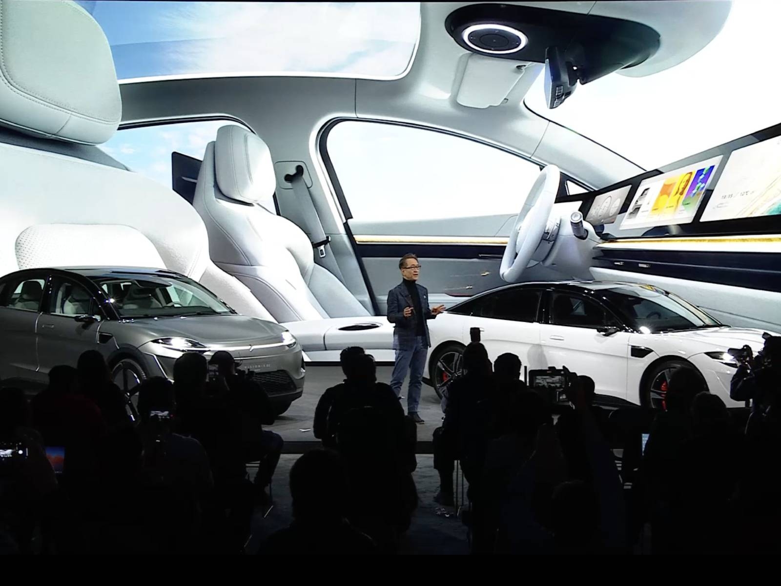 Sony 在 CES 2022 亮相新款電動車「Vision-S 02 休旅」，還將成立電動車公司 Sony Mobility！