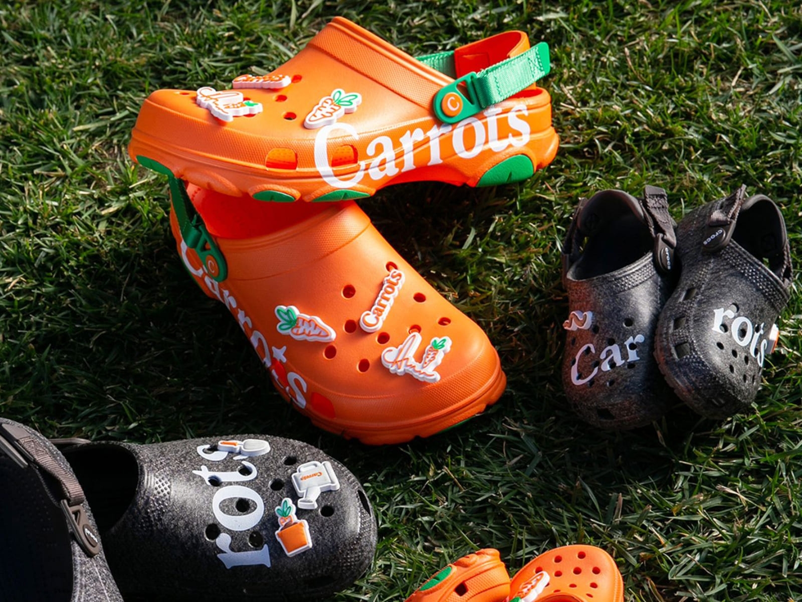 Crocs 攜手美式街頭品牌 Carrots！推出全新聯名鞋款 All-Terrain Clog，亮橘配色想不高調都難！
