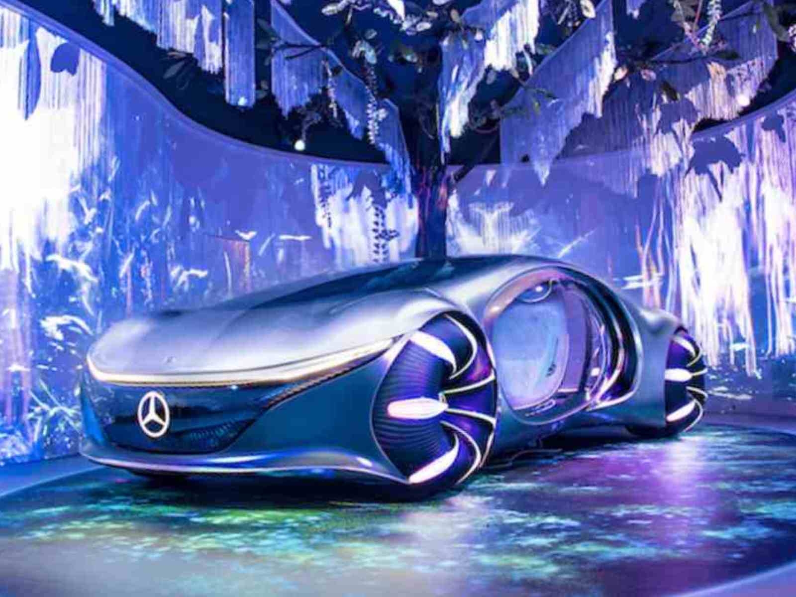 賓士 Vision AVTR 電動概念車「全球只有一台」，以《阿凡達》打造、僅 15 分鐘就能充滿電！
