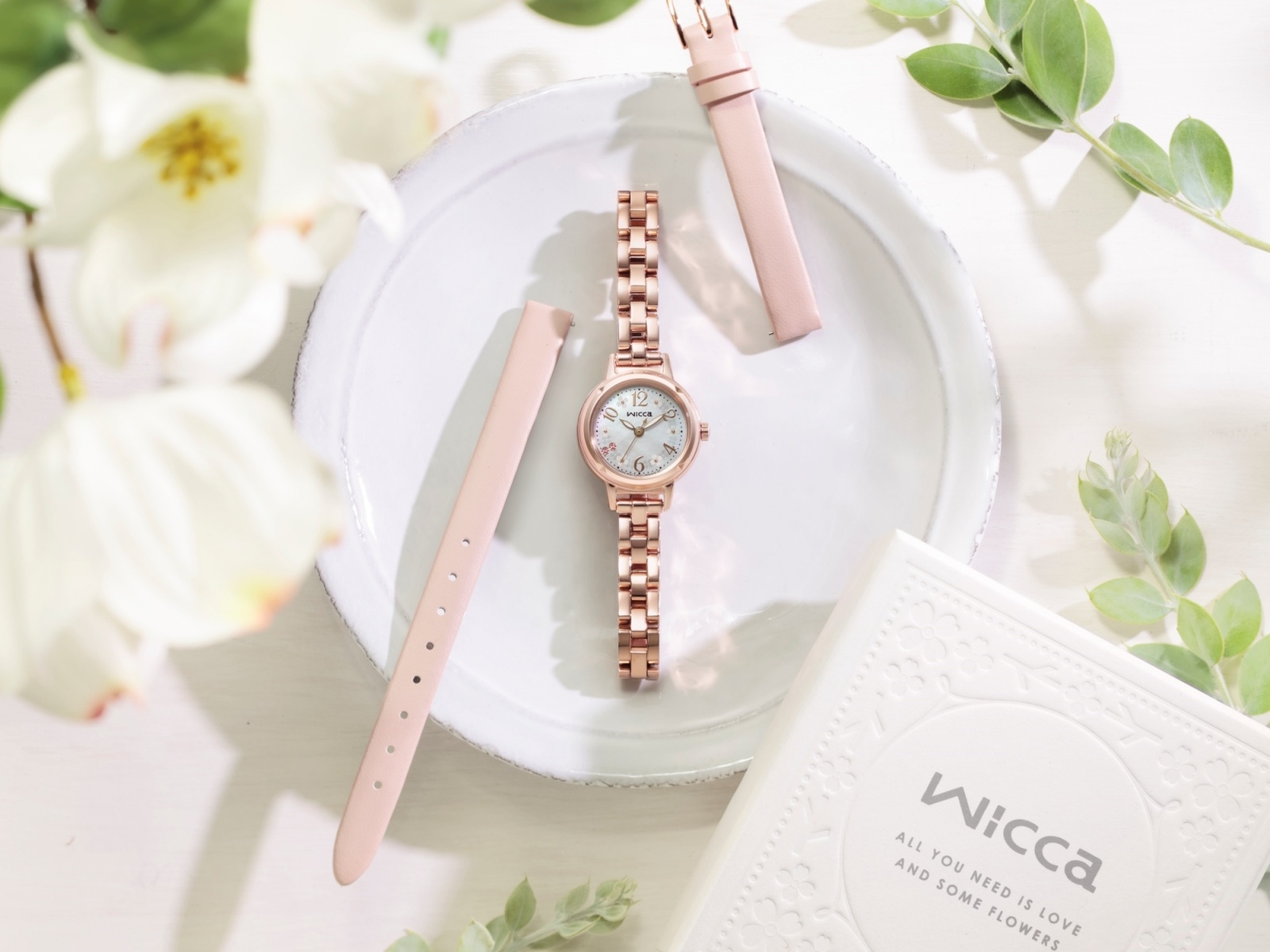 日系wicca腕錶透明感時尚風好圈粉!時時刻刻幸福伴隨好心情的節奏！