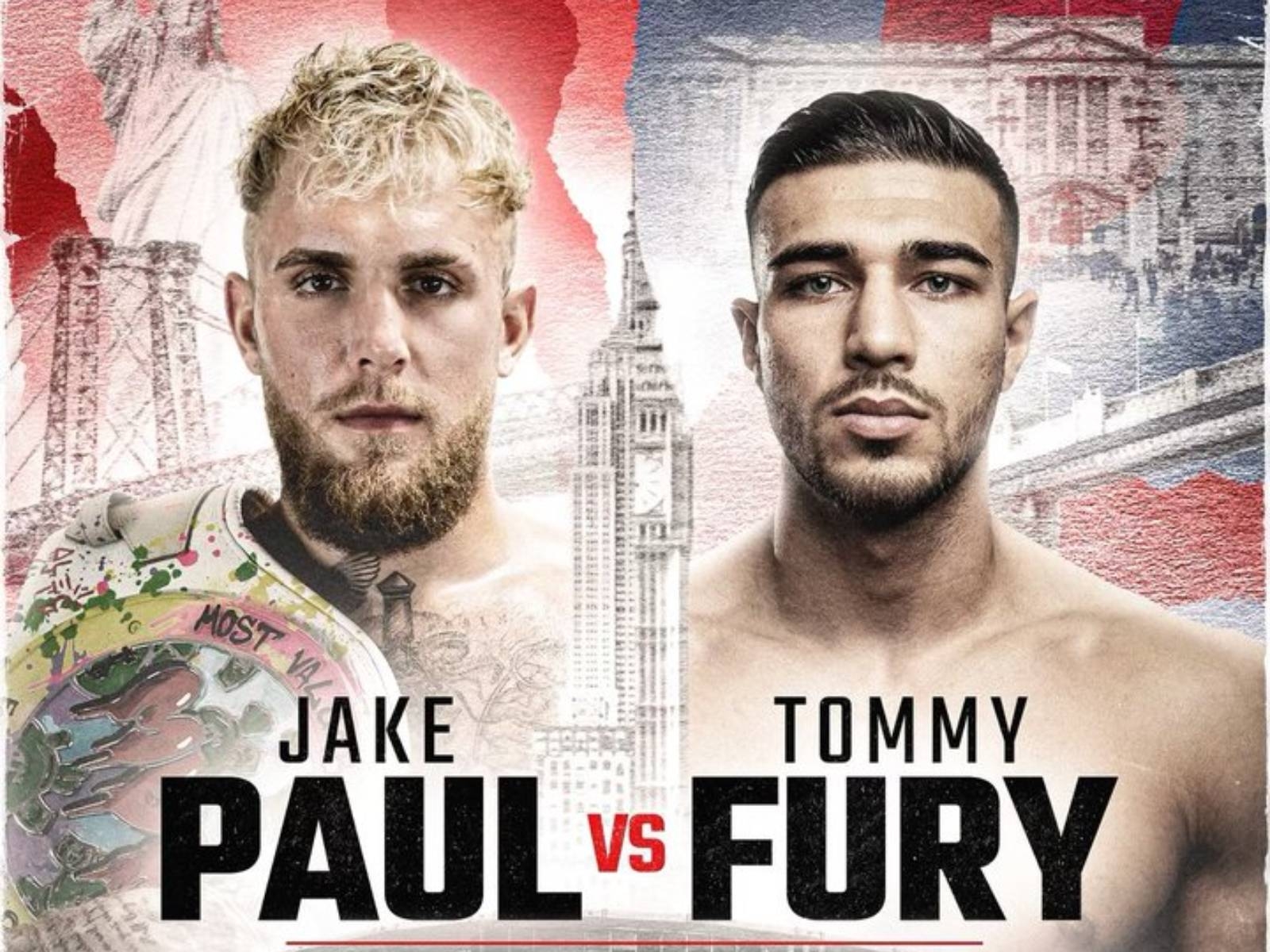 網紅拳手 Jake Paul 將於 8 月開戰，英國拳王 Tyson Fury 下注近 3000 萬台幣力挺自家小弟！