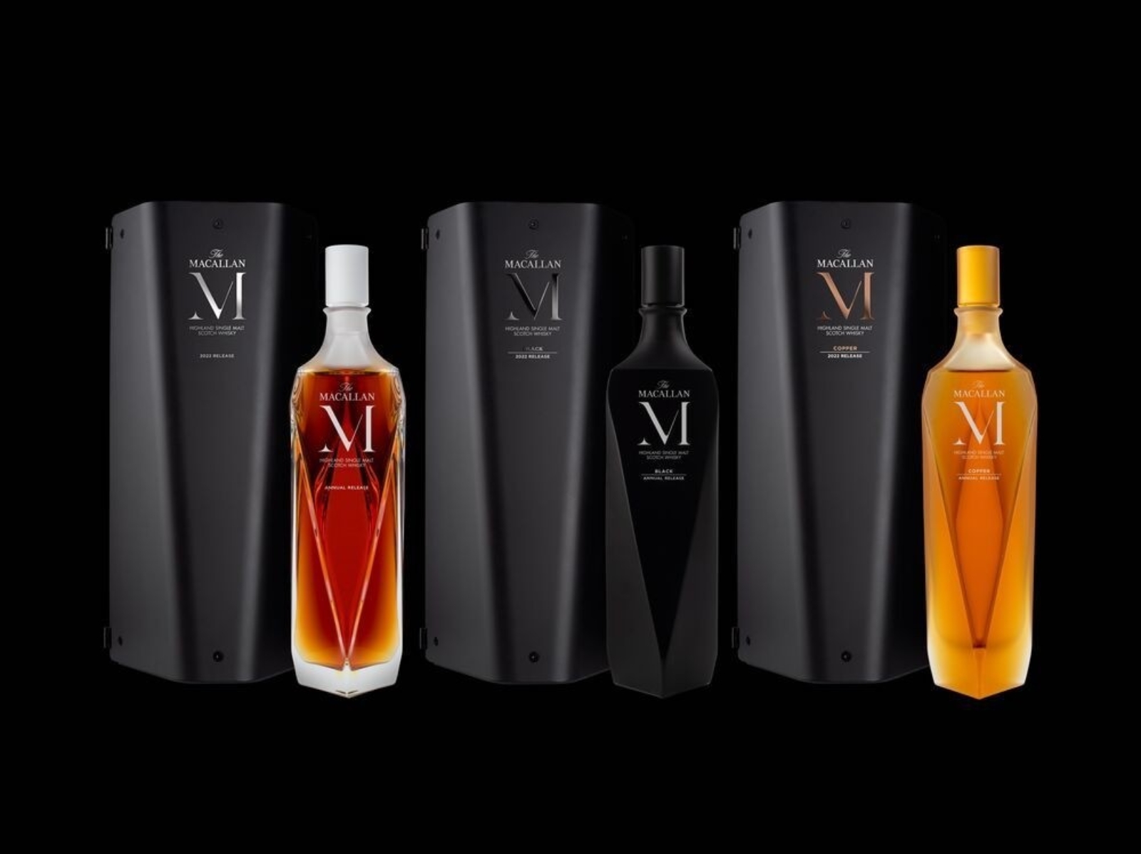 麥卡倫攜手 Lalique 萊儷水晶推出  M  Collection  系列，頂級雪莉桶威士忌＋六面水晶瓶設計欠收藏！