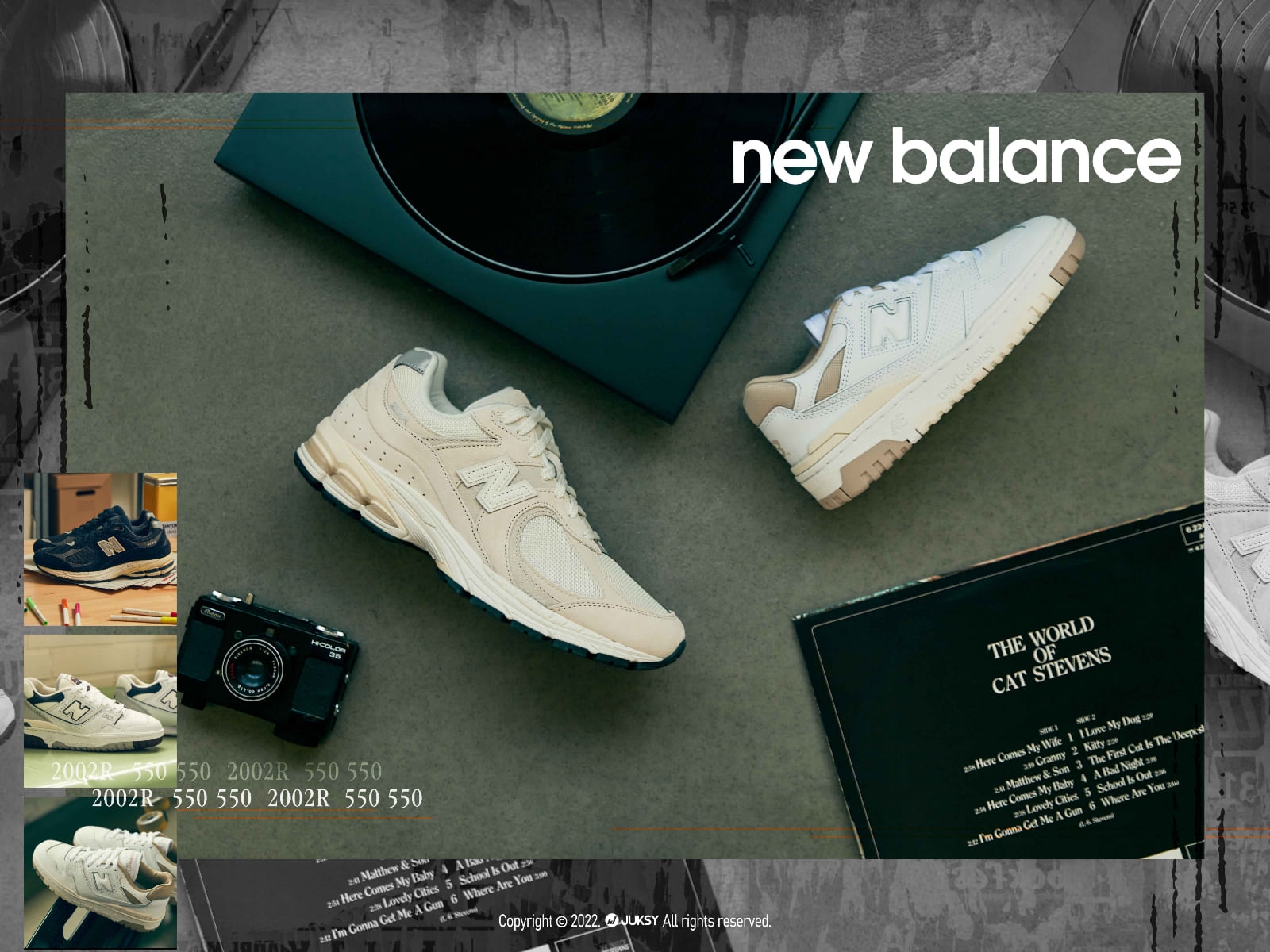 歷經淬煉才能迎來輪迴！「New Balance 千禧鞋王 2002R、傳奇球鞋 550」用新舊並存的完美姿態，強勢回歸！