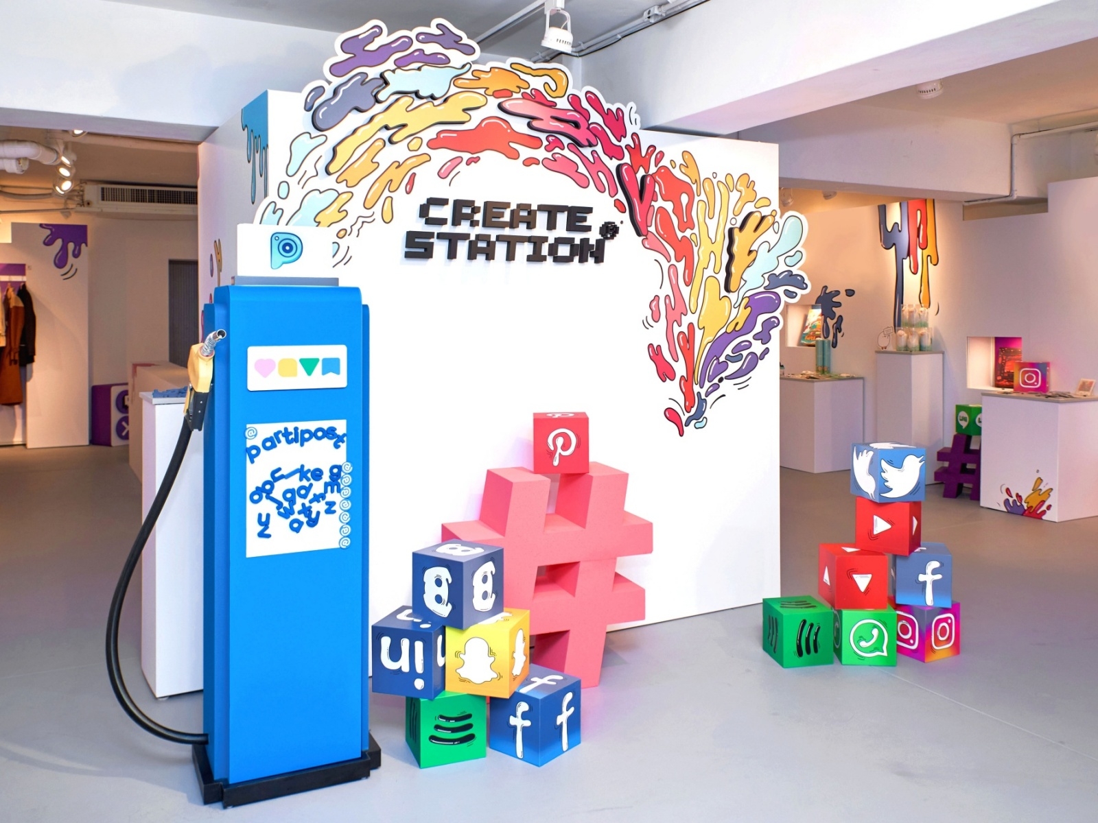 網紅平台 Partipost 打造社群創作空間，「CreateStation®」一次滿足你的3種看展需求！