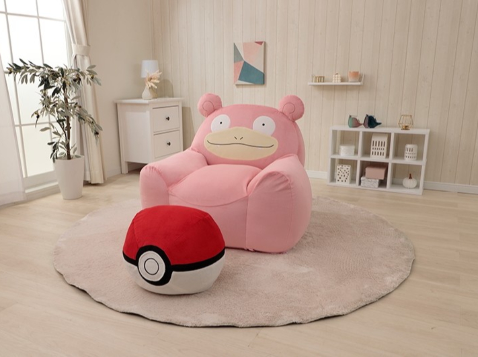 日本傢俱推出寶可夢「呆呆獸懶人沙發」，憨厚呆萌的造型超治癒！