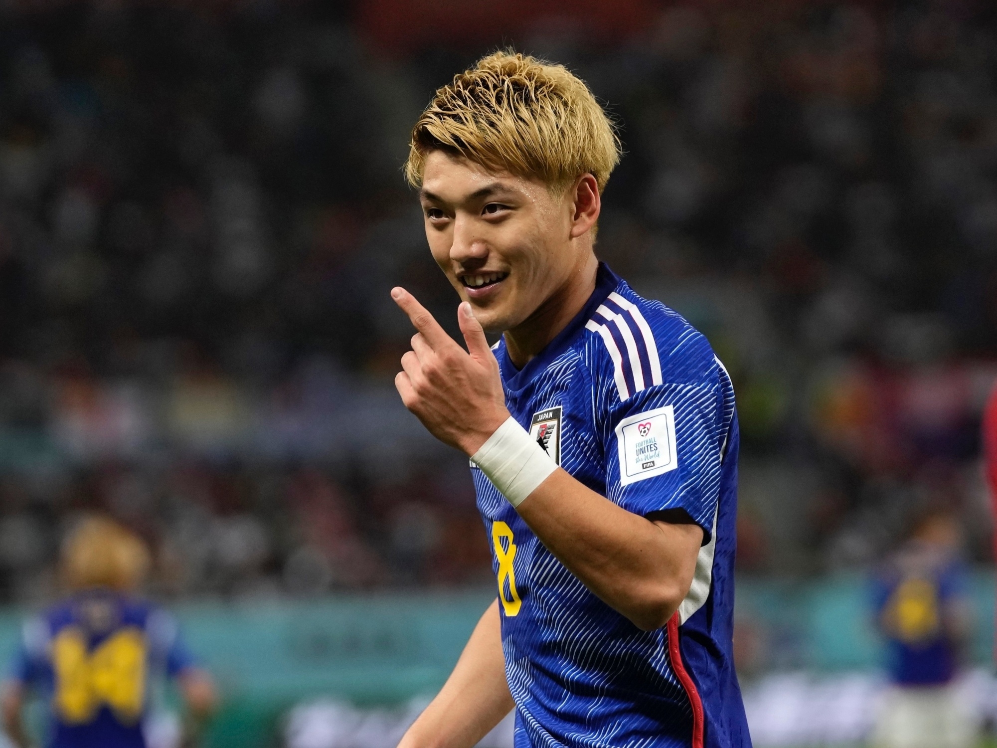 卡達世界盃／日本球星堂安律實力說話：「踢贏西班牙後，就知道贏德國並不是奇蹟！」