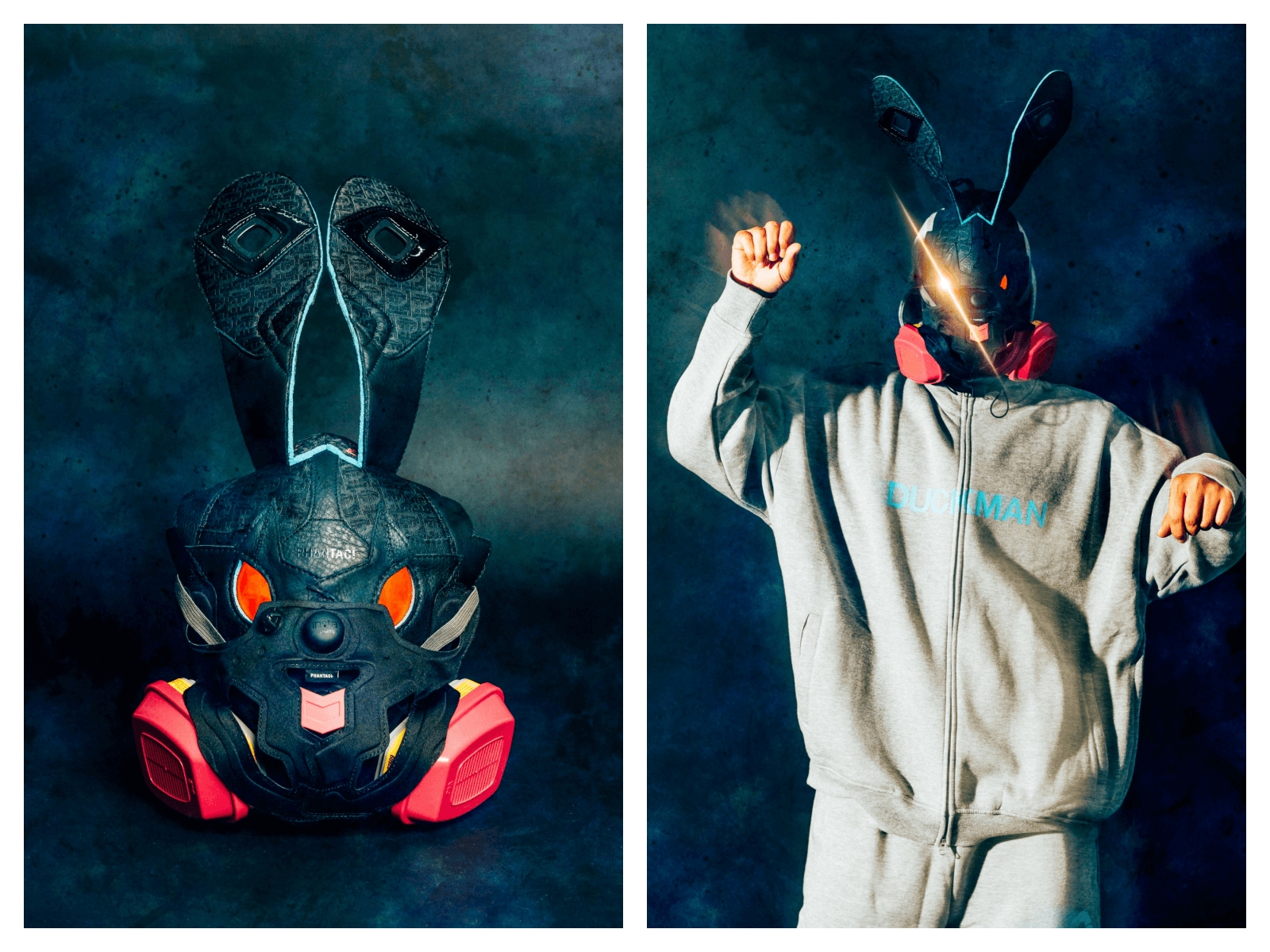 萬聖節來搗蛋！亞洲最火球鞋藝術家 ZHIJUN WANG 專為PHANTACi打造超萌魅力「兔兔造型面具」