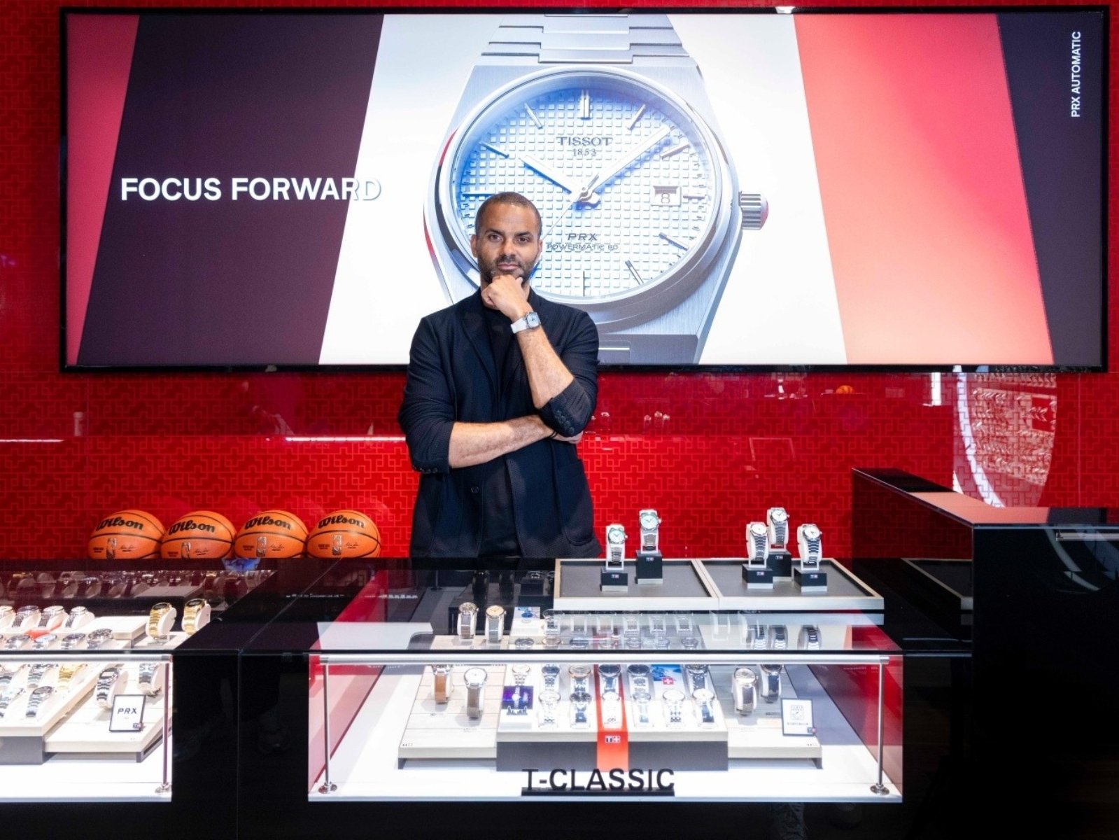 天梭表全球大使 Tony Parker 首次來台，NBA 傳奇球星親臨台北 101 專賣店！