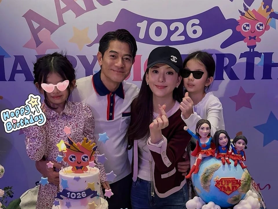 郭富城迎 60 大壽!方媛產後首露面,網讚:「三寶媽太神!」