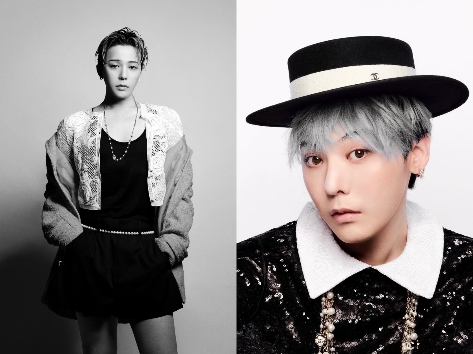 GD 權志龍 IG 分享 Chanel 香奈兒「女裝男穿」時尚大片!網喊:「比 Jennie 還美!」