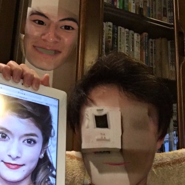 日本網友玩現在正夯的「換臉 App」　卻紛紛出現恐怖的失敗照片...