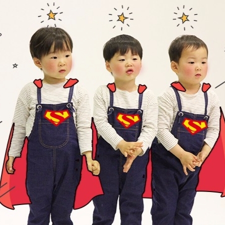 【萌娃特輯】先親親小臉再抱緊處理！韓國最夯三胞胎的 5 種萌炸 style
