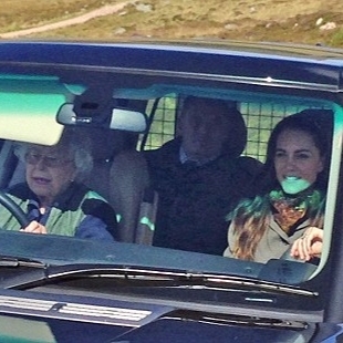 90 歲英國女王開車載凱特王妃去野餐　保鑣被趕到後座！