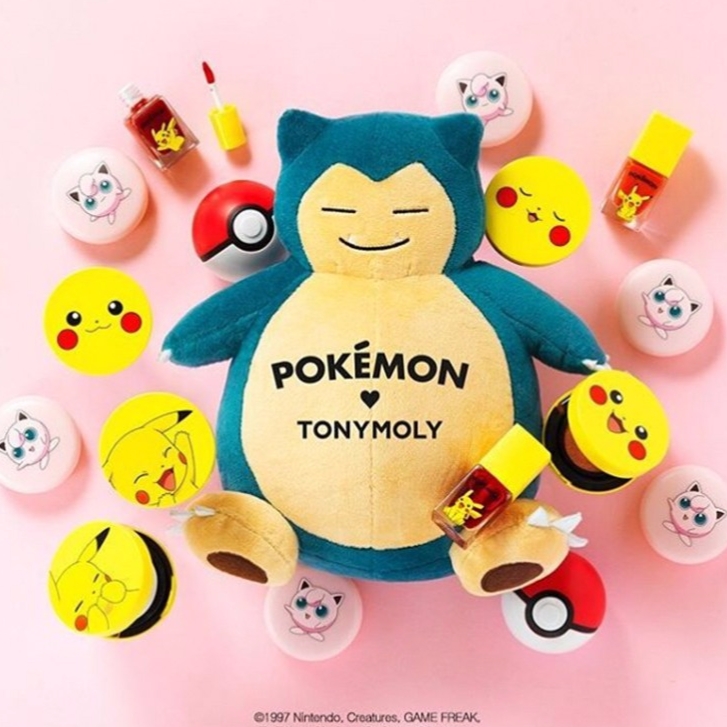 精靈迷注意！TONYMOLY 推出以 Pokemon 設計的化妝品系列，每件也可愛得讓人失去抵抗力！