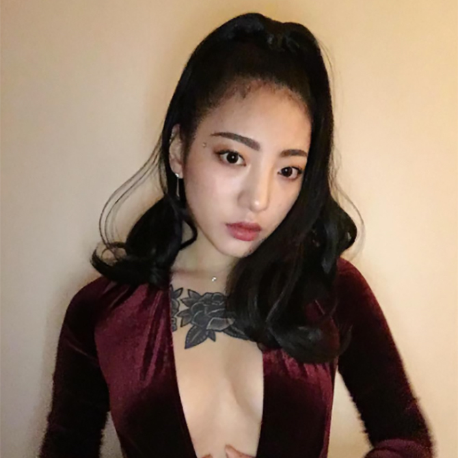 認識韓國個性美女刺青師 Nini，粗線條復古美式風格讓人好心動！