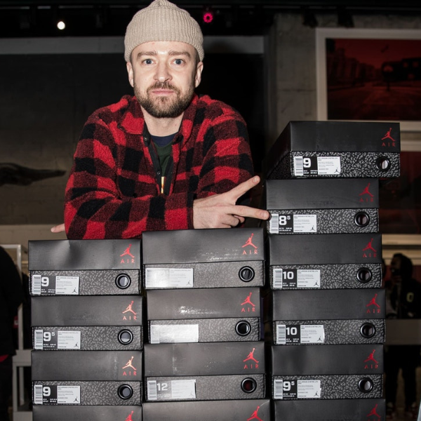 羨慕到胃痛！ Justin Timberlake 現身 Jordan 專賣店為鞋迷帶來驚喜