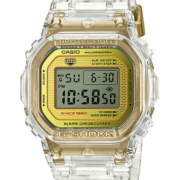 超高調！G-Shock 慶 35 周年聯名漫畫《眼鏡蛇》　打造 4 款透明金色特別版錶款！