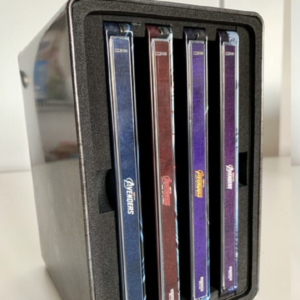 太帥！漫威發售《復仇者聯盟四部曲》獨家 4K 鐵盒套裝，一次搜全 4 部超級英雄大片！