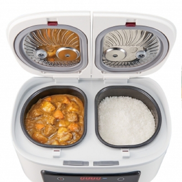 一次最多可以煮 4 道！日本推出新型「智慧飯鍋」，網友驚呼：這發明太天才了！