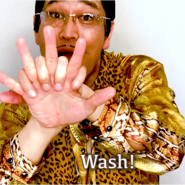 超洗腦！〈PPAP〉變成防疫神曲「洗手歌」，快跟著 Piko 太郎一邊洗手一邊唱！