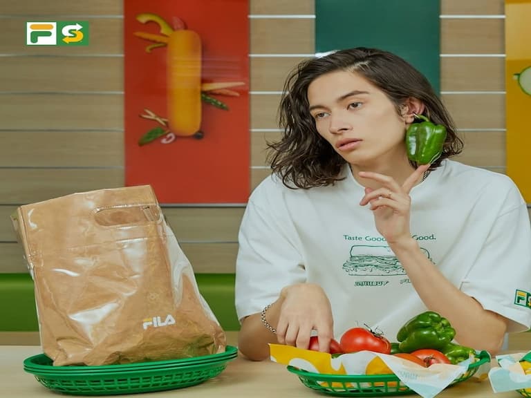 手拿包仿牛皮紙袋太欠買！FILA 攜手 SUBWAY 推多樣「潮流速食特餐」，今晚你想來份球鞋潛艇堡嗎？