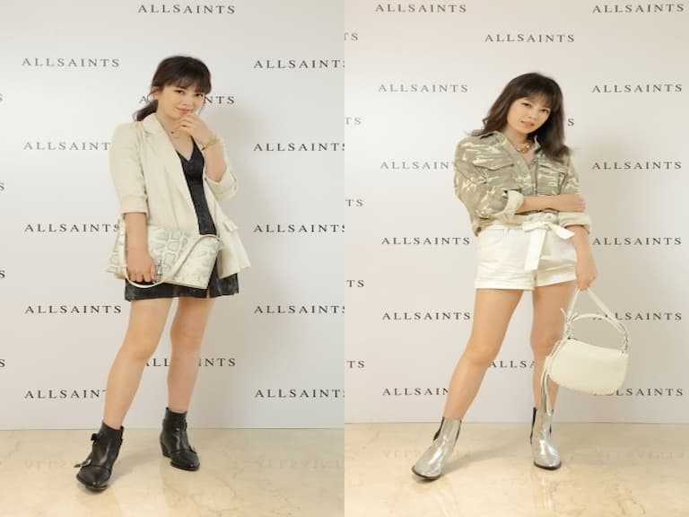 ALLSAINTS亞洲首間全新概念店 　微風信義2F 盛大開幕 　時尚媽咪Melody 優雅詮釋英倫新風尚