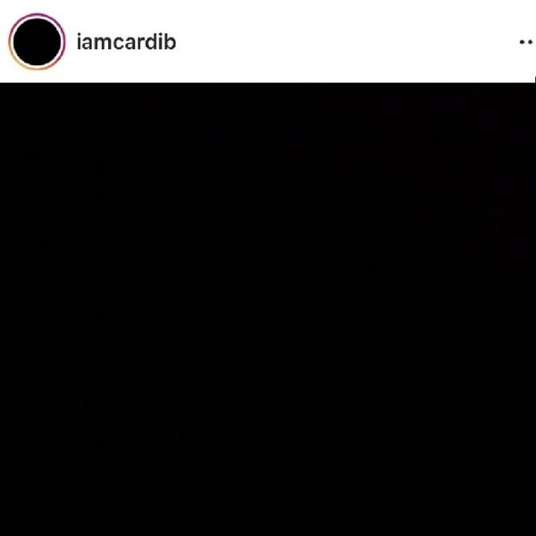 小賈斯汀、Cardi B 眾星串聯於 IG 發出「純黑」照片，力挺「黑人的命也是命」活動！