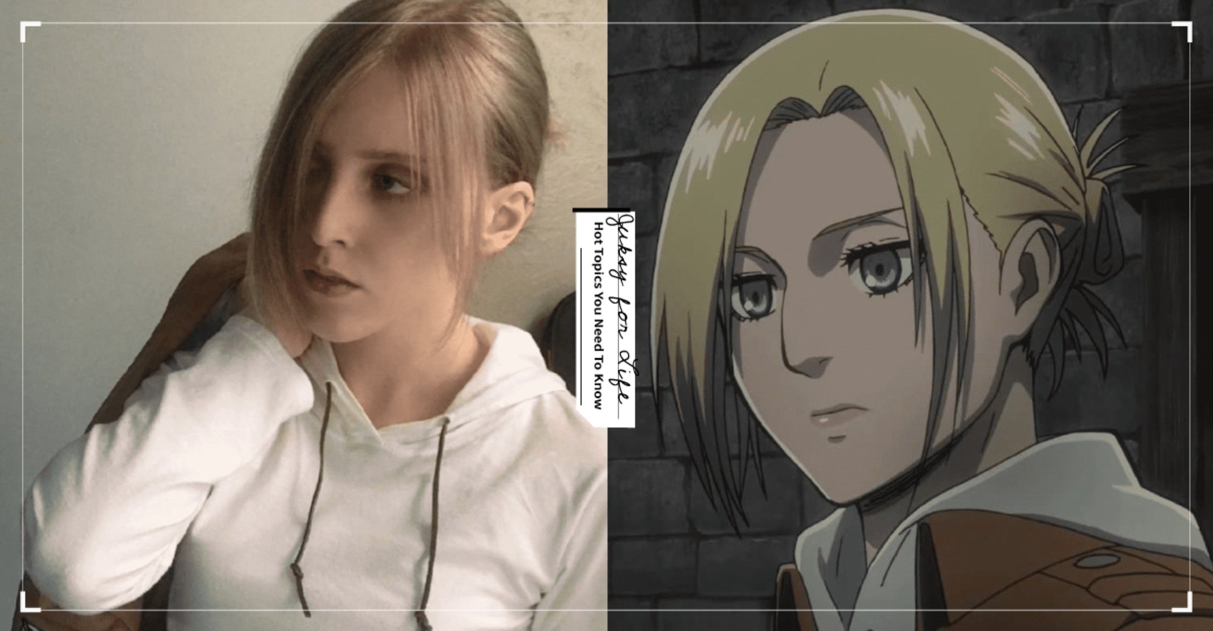 外國女孩 Cosplay《進擊的巨人》亞妮，網友驚豔！