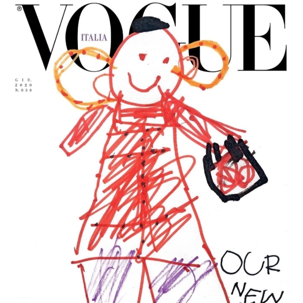 「後疫情時代」時尚產業改變，你習慣嗎？用兒童插畫當封面、在家拍時髦大片⋯