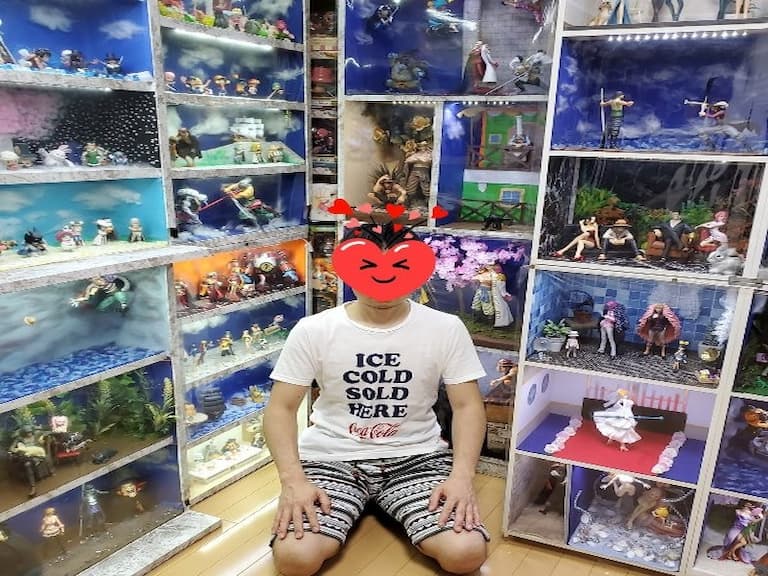 日本超狂《ONE PIECE》粉絲爸打造模型房，被兒子同學看見後「害怕阿宅身分很丟臉⋯」