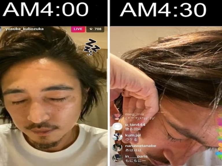 窪塚洋介直播中喝到爛醉直接爆睡！結局「超展開」讓網友爆笑：我看了什麼？！