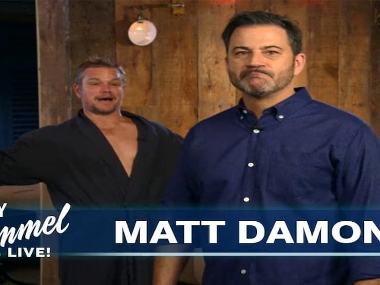 脫口秀主持人吉米金莫 Jimmy Kimmel 宣告暫別主持棒,麥特戴蒙搞笑嘲諷~