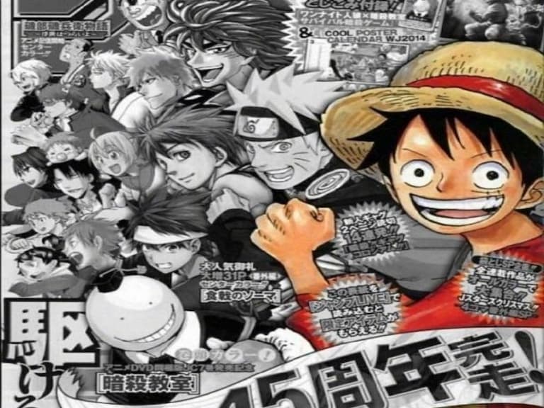 Jump 連載黃金陣容對照 7 年前,現只剩《ONE PIECE》還在撐台柱!