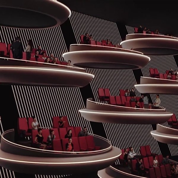 法國巴黎「新型科技電影院」即將開幕，飛碟座位宛如《星際大戰》！