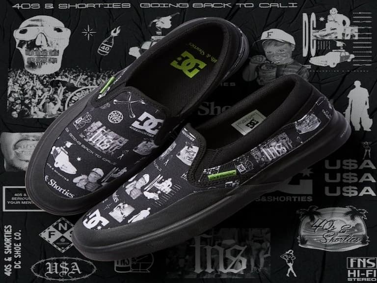 DC Shoes X 40s & Shorties 大展幽默玩興設計 滿滿惡趣味加持