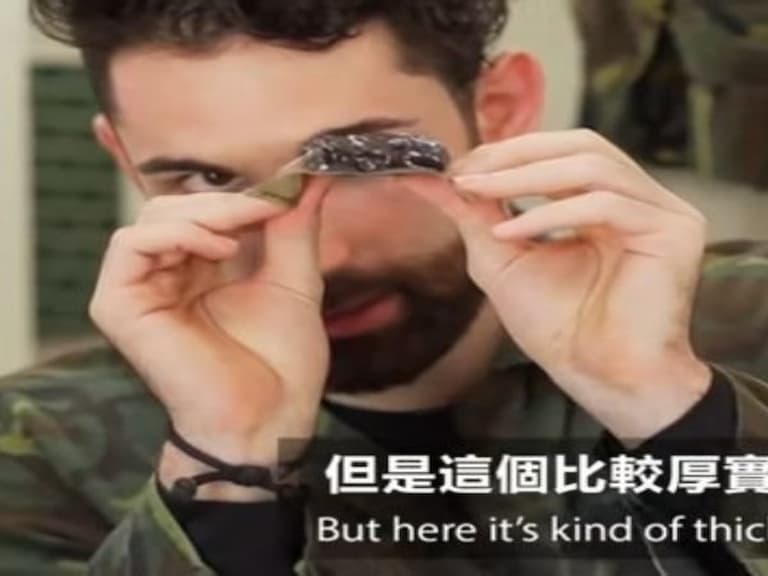 開箱台灣軍糧！網紅試吃「豪華牛肉飯」　過來人崩潰：現在吃太好