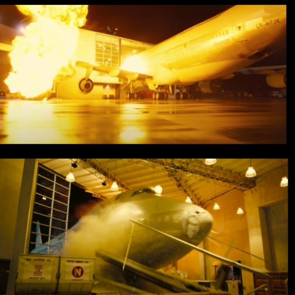 勤儉持家！《天能》撞毀一輛波音 747，諾蘭默默「拆光飛機引擎」轉賣彌補成本！