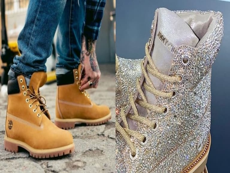 這聯名也太狂!連 GD、小賈斯汀的御用珠寶家也被「水鑽 Timberland」嚇傻,網友:太會放閃了⋯