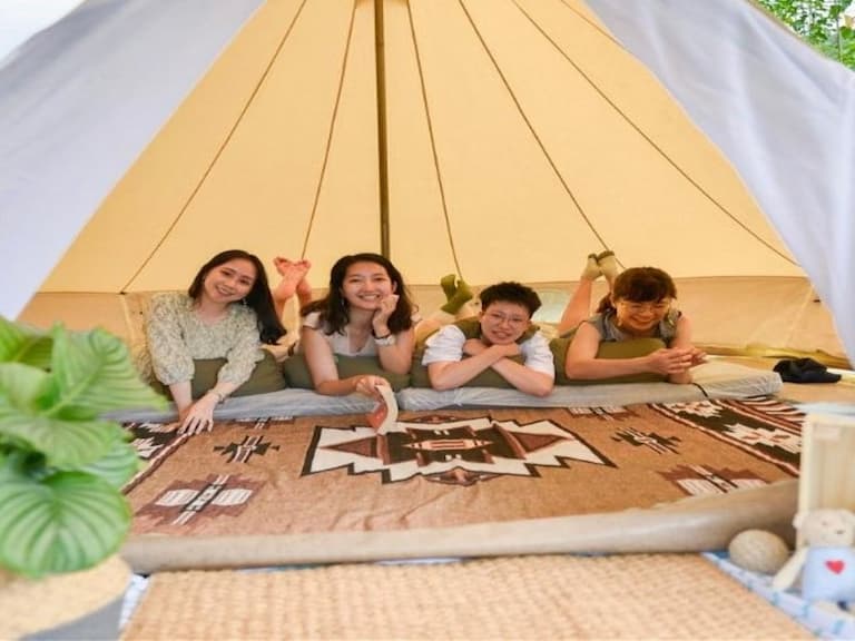 一起來去宜蘭放空！最適合秋日的「宜蘭夢幻露營玩法」，給你最 Chill 的文青風豪華露營體驗